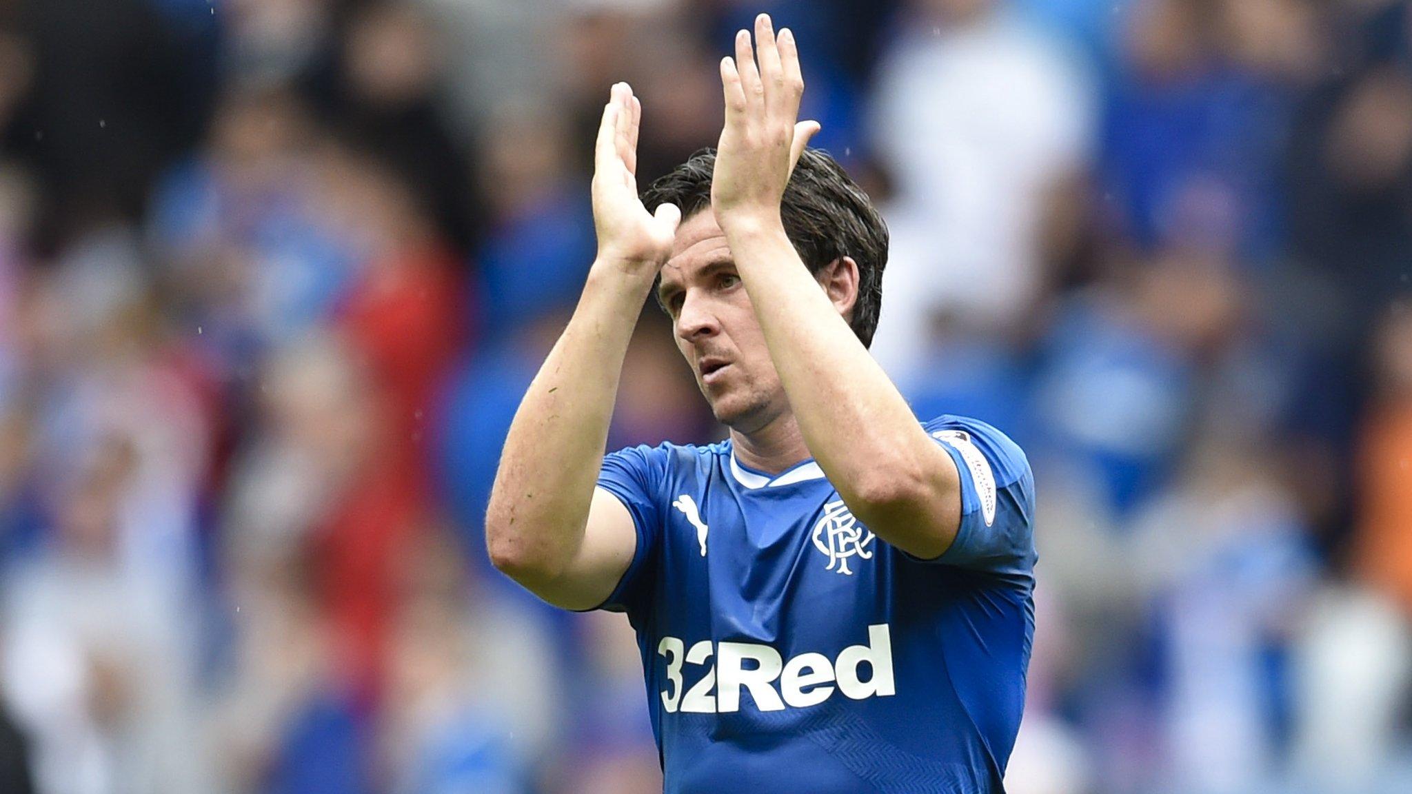 Rangers midfielder Joey Barton