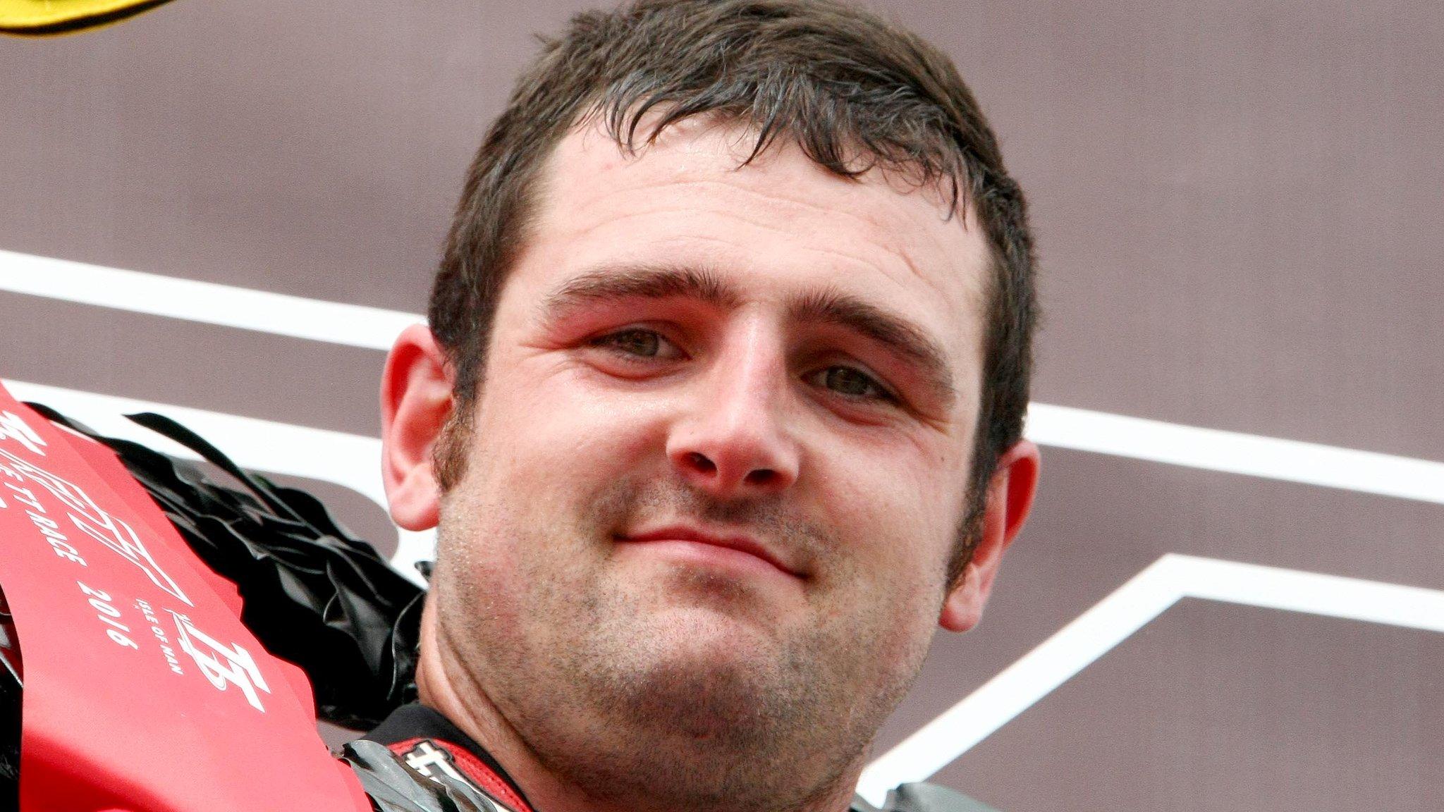 Michael Dunlop raced to victory in the Open race at Walderstown on Sunday