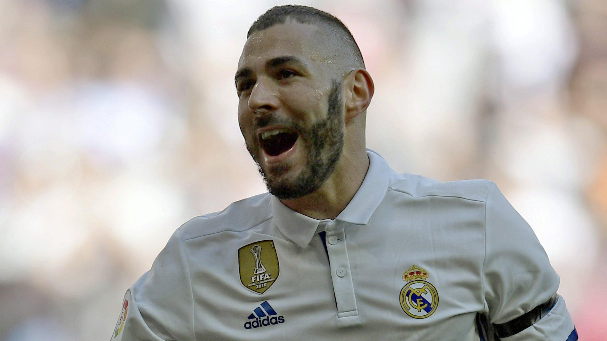 Real Madrid forward Karim Benzema