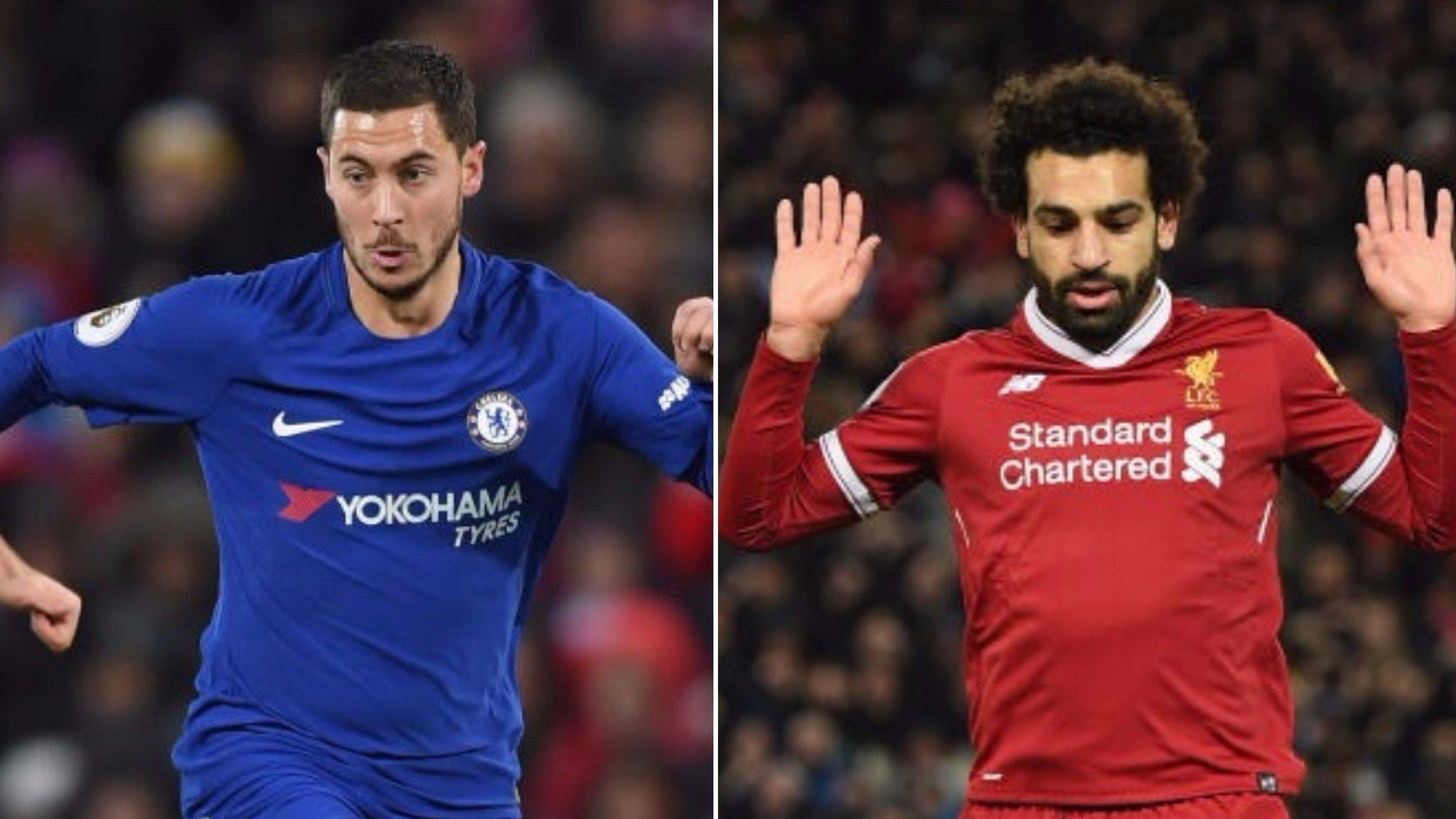 Eden Hazard; Mo Salah