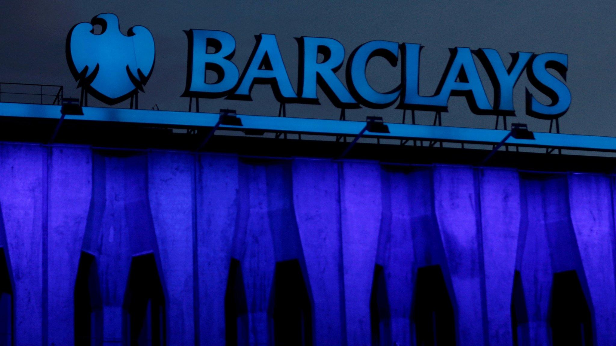 Barclays sign