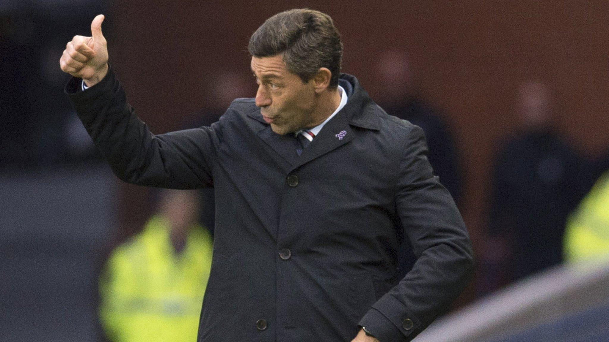 Rangers manager Pedro Caixinha