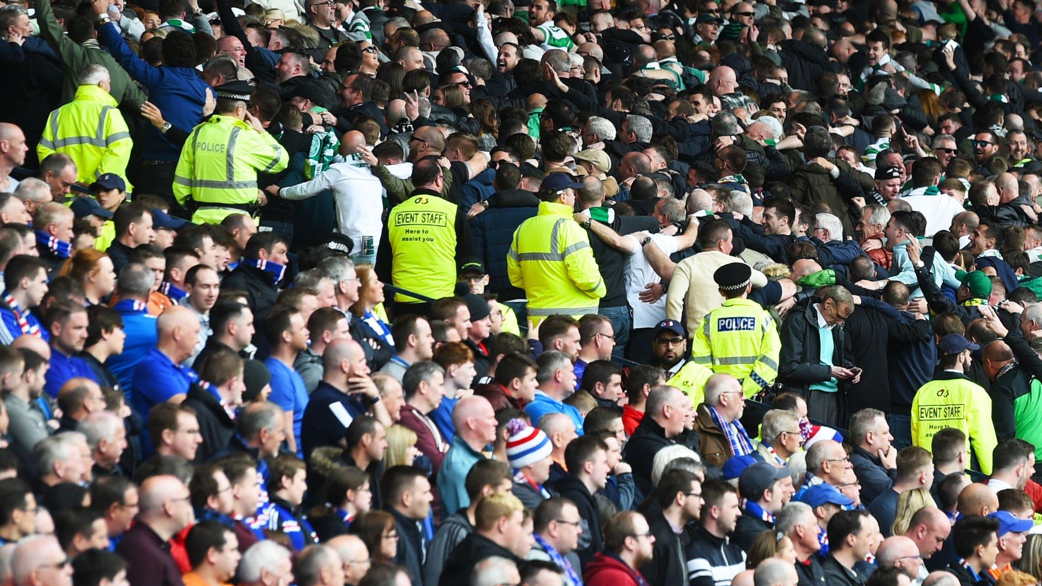 Rangers and Celtic fans