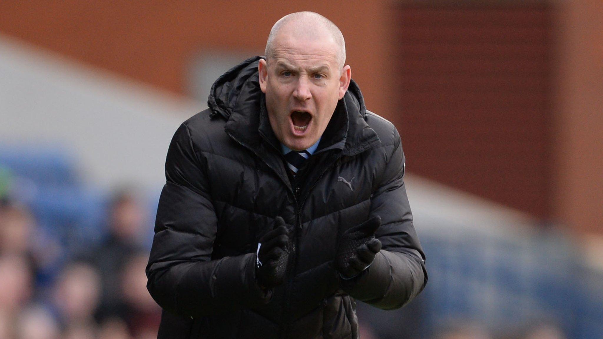 Rangers manager Mark Warburton