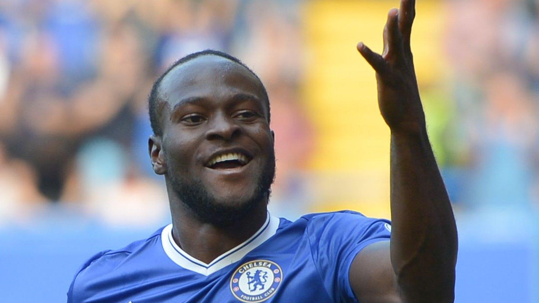 Chelsea forward Victor Moses