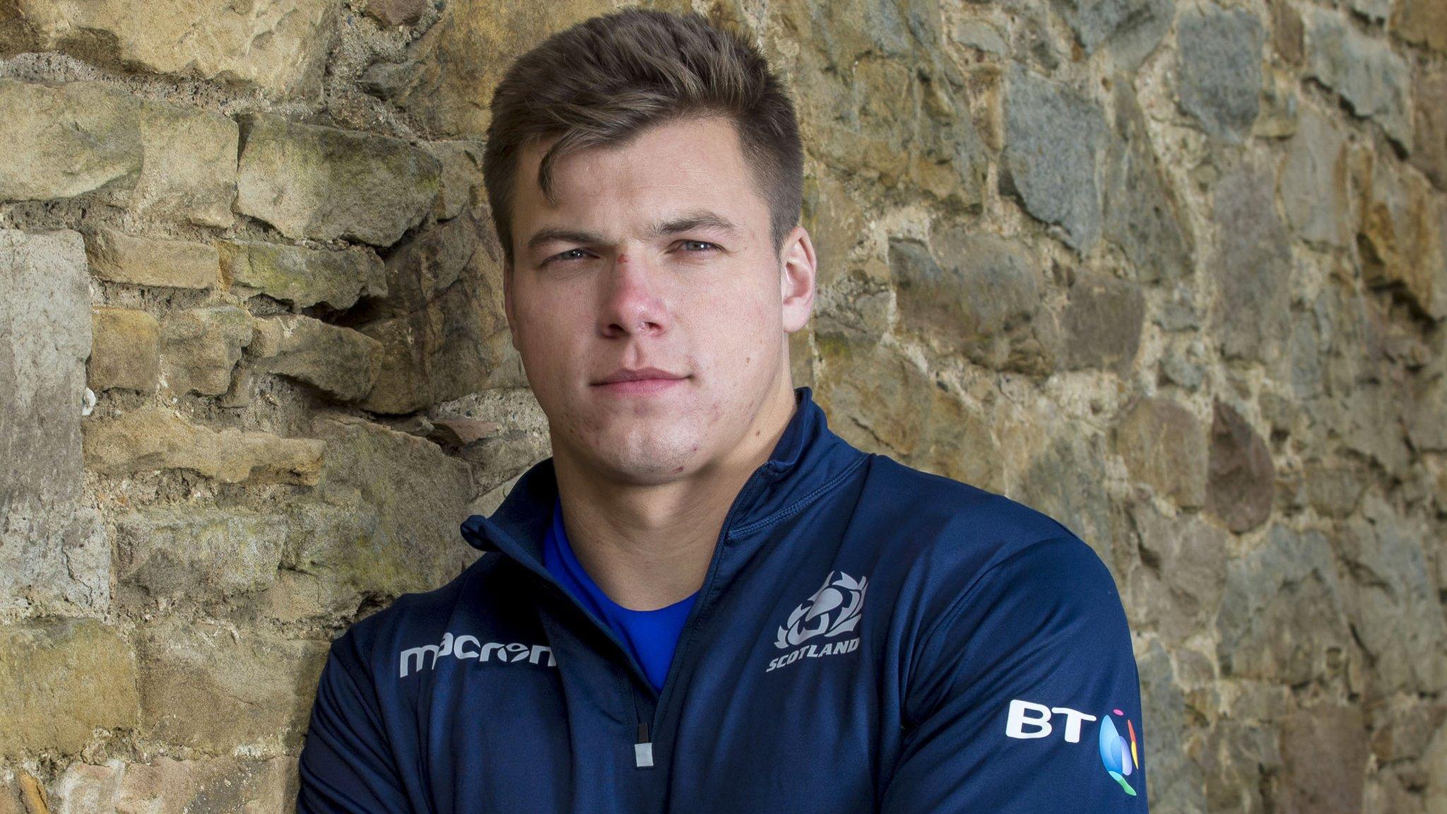 Scotland centre Huw Jones