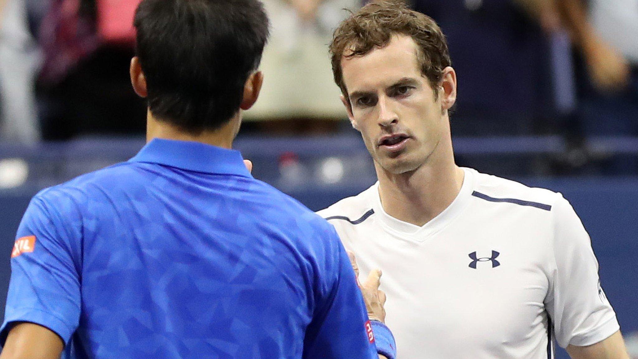 Andy Murray and Kei Nishikori