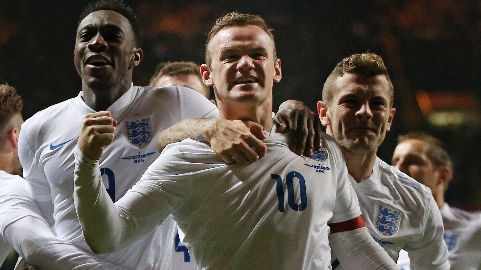 Wayne Rooney and England