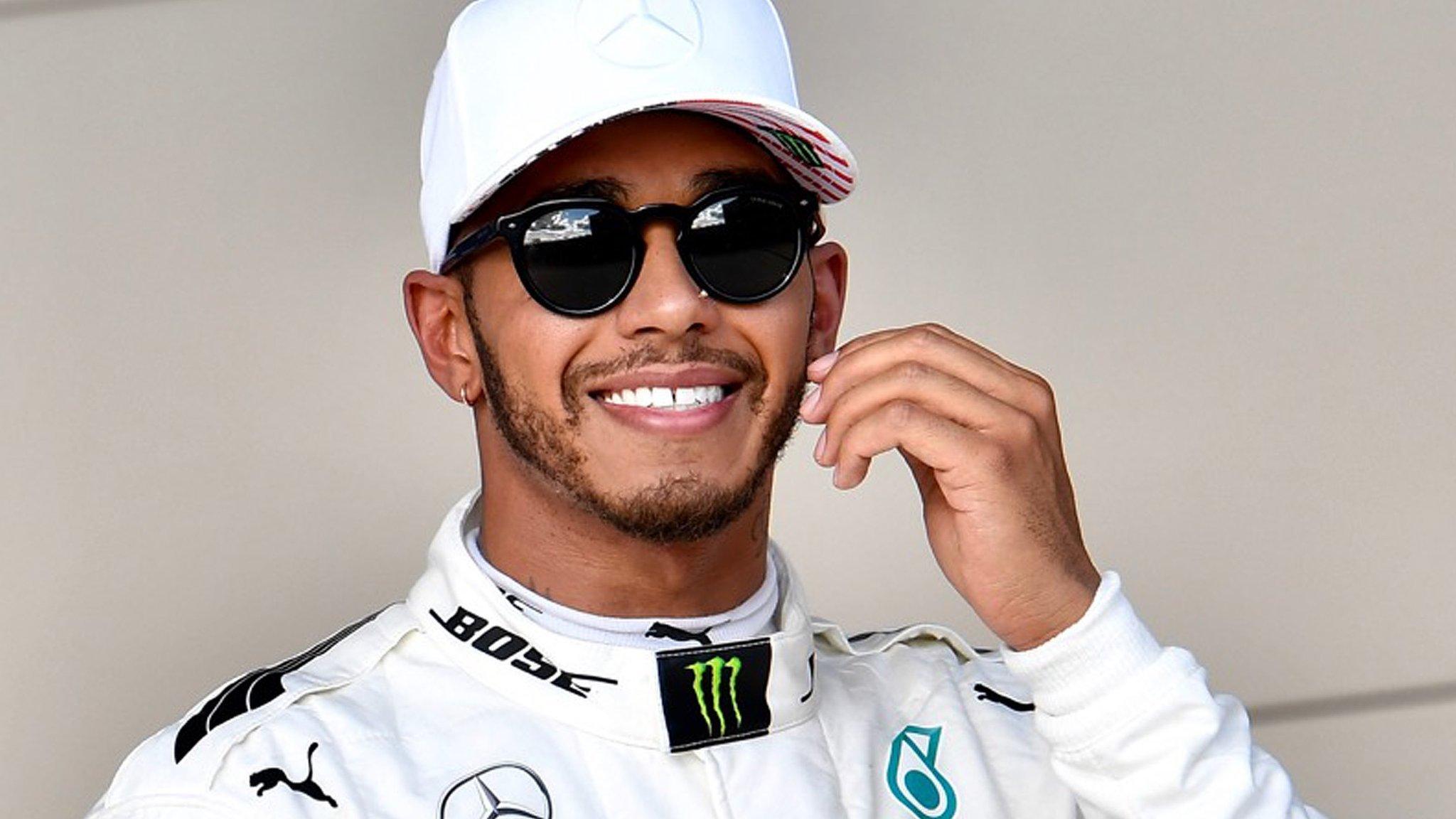 Mercedes F1 driver Lewis Hamilton