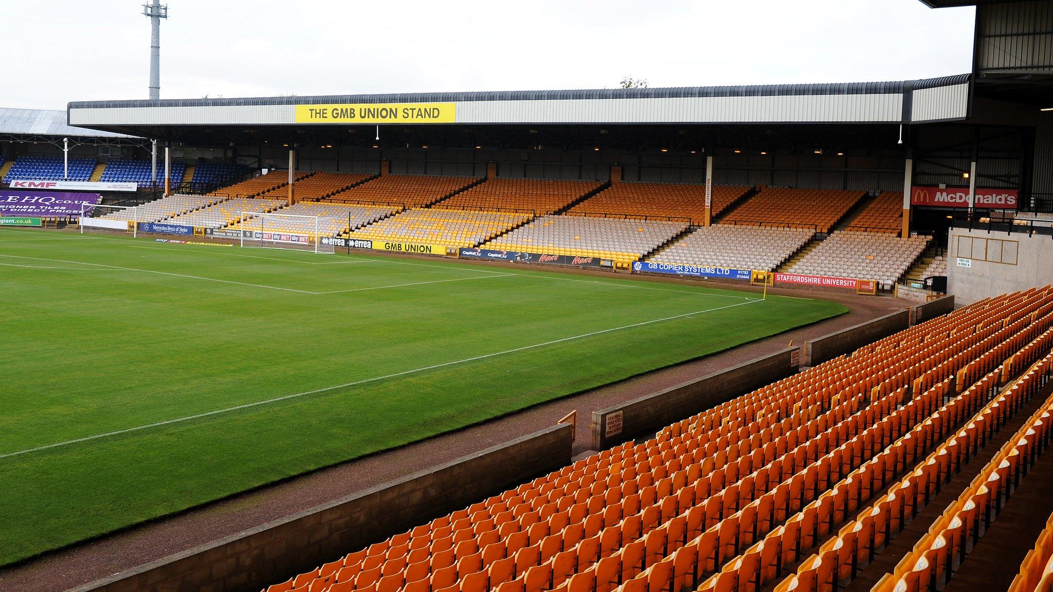 Vale Park, Burslem, home of Port Vale