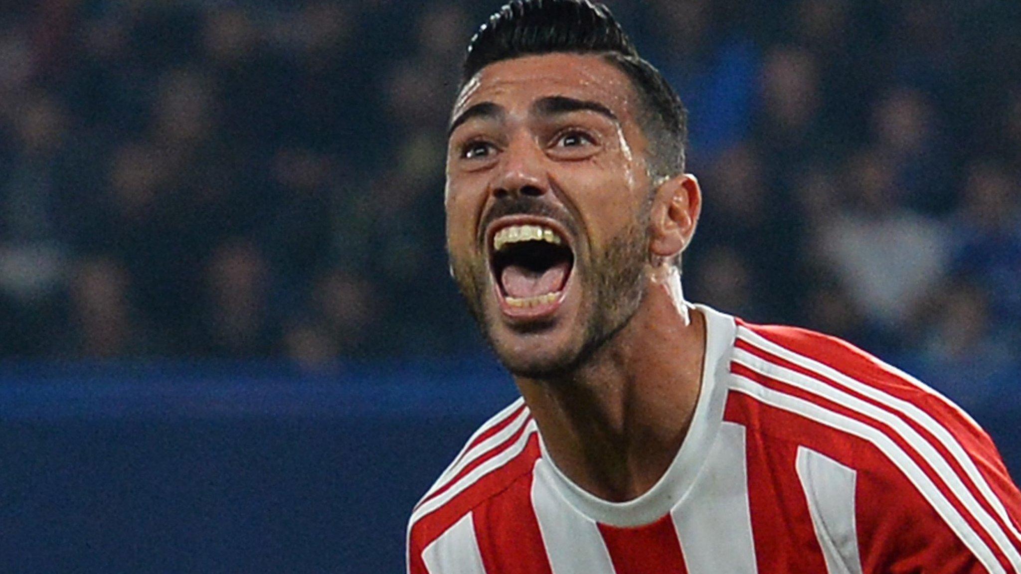 Graziano Pelle celebrates