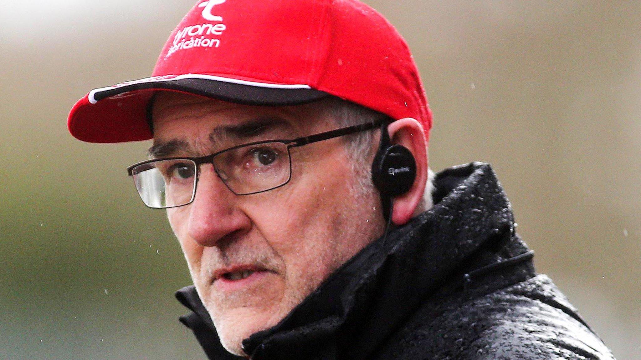 Tyrone manager Mickey Harte