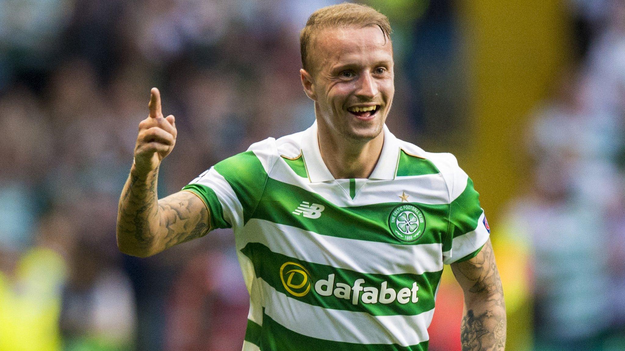 Celtic striker Leigh Griffiths