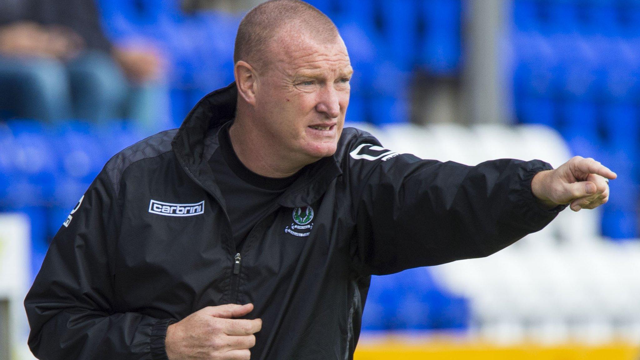 Inverness CT assistant manager Brian Rice