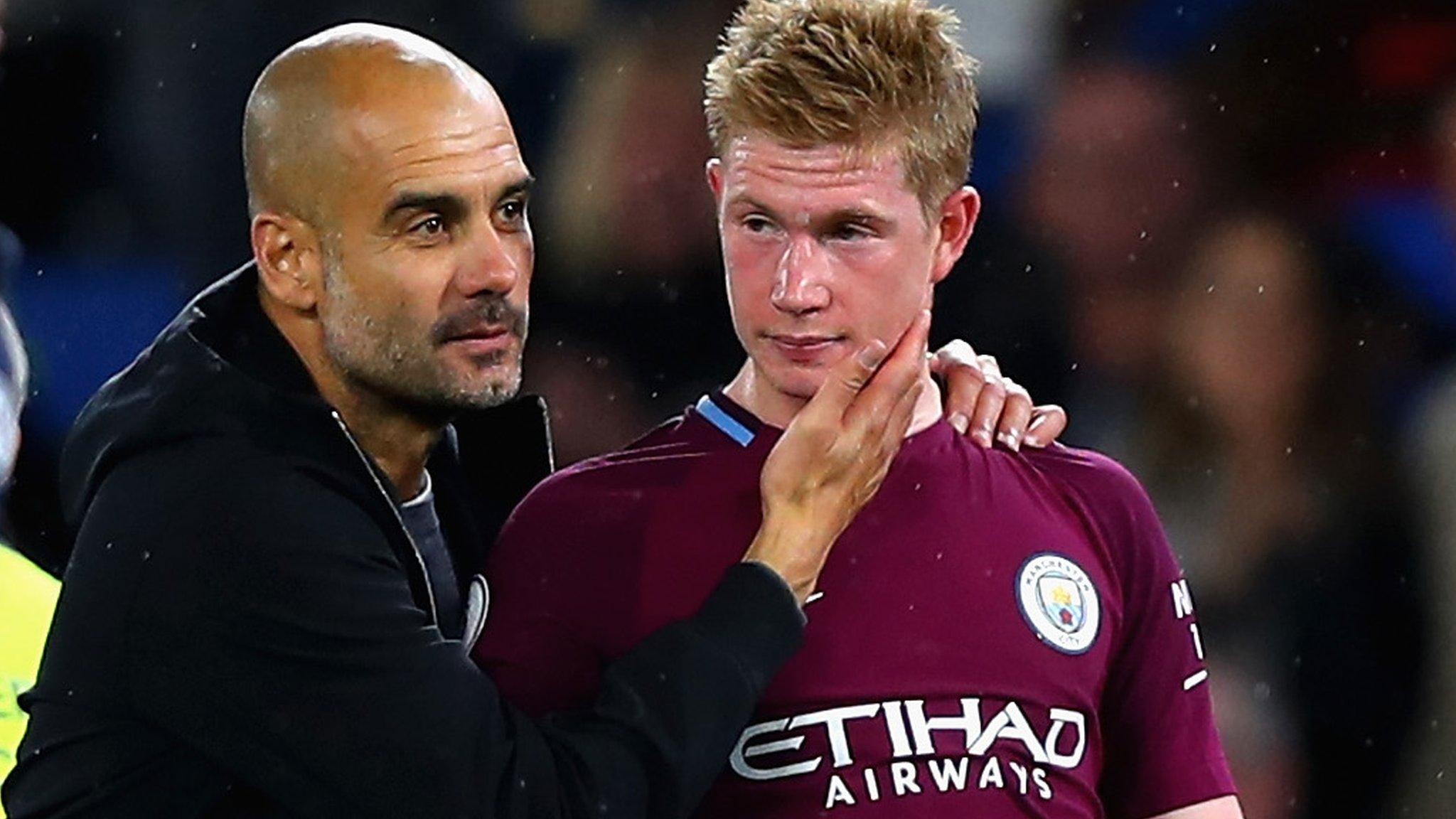 Pep Guardiola, Kevin de Bruyne