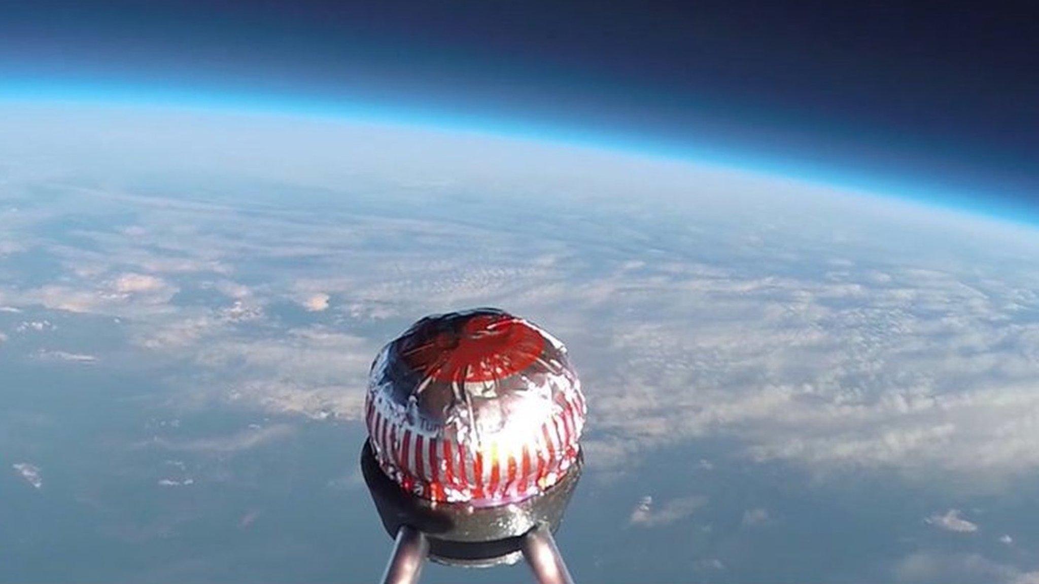 Tunnock's Teacake in space