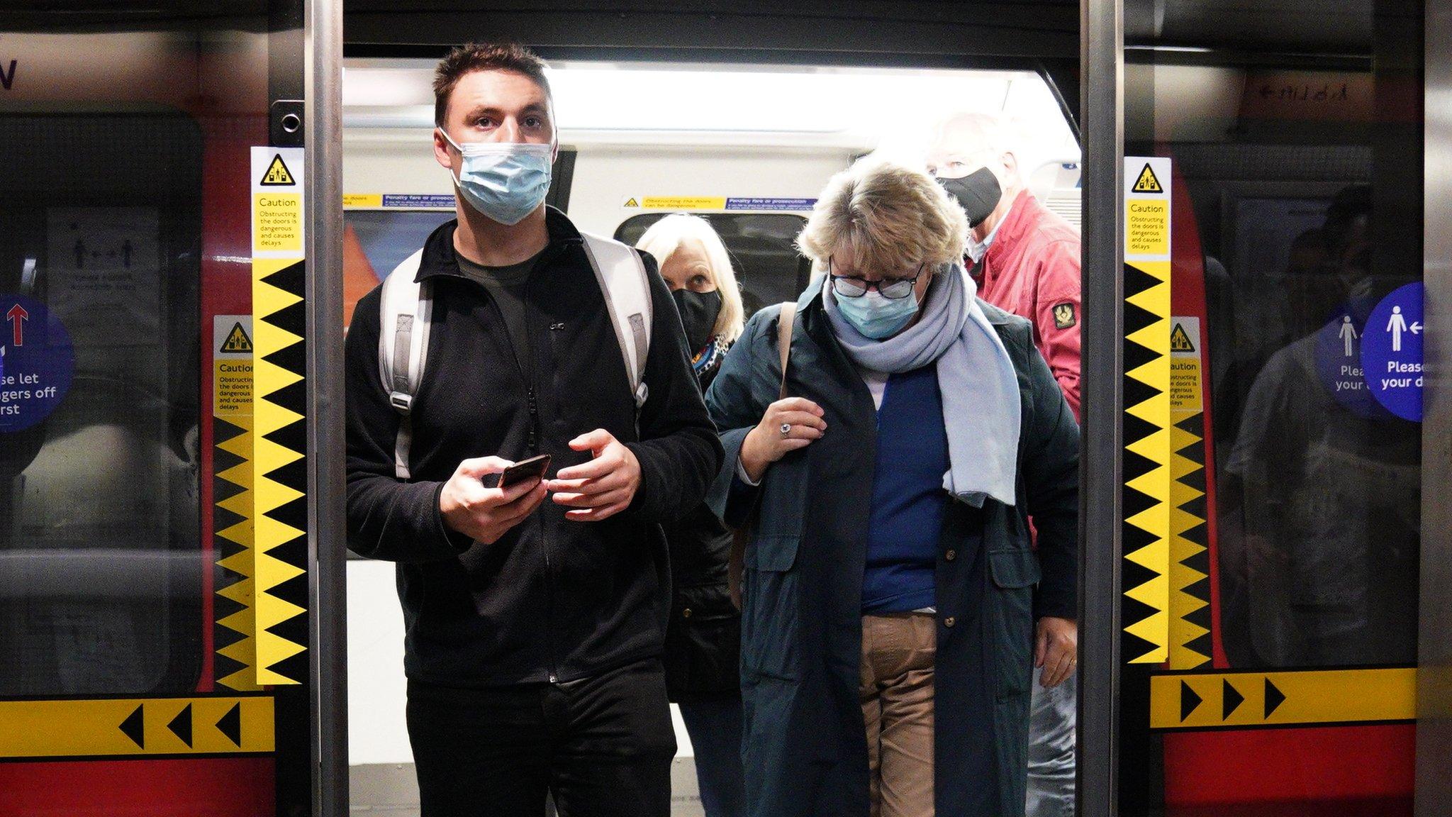 People on tube