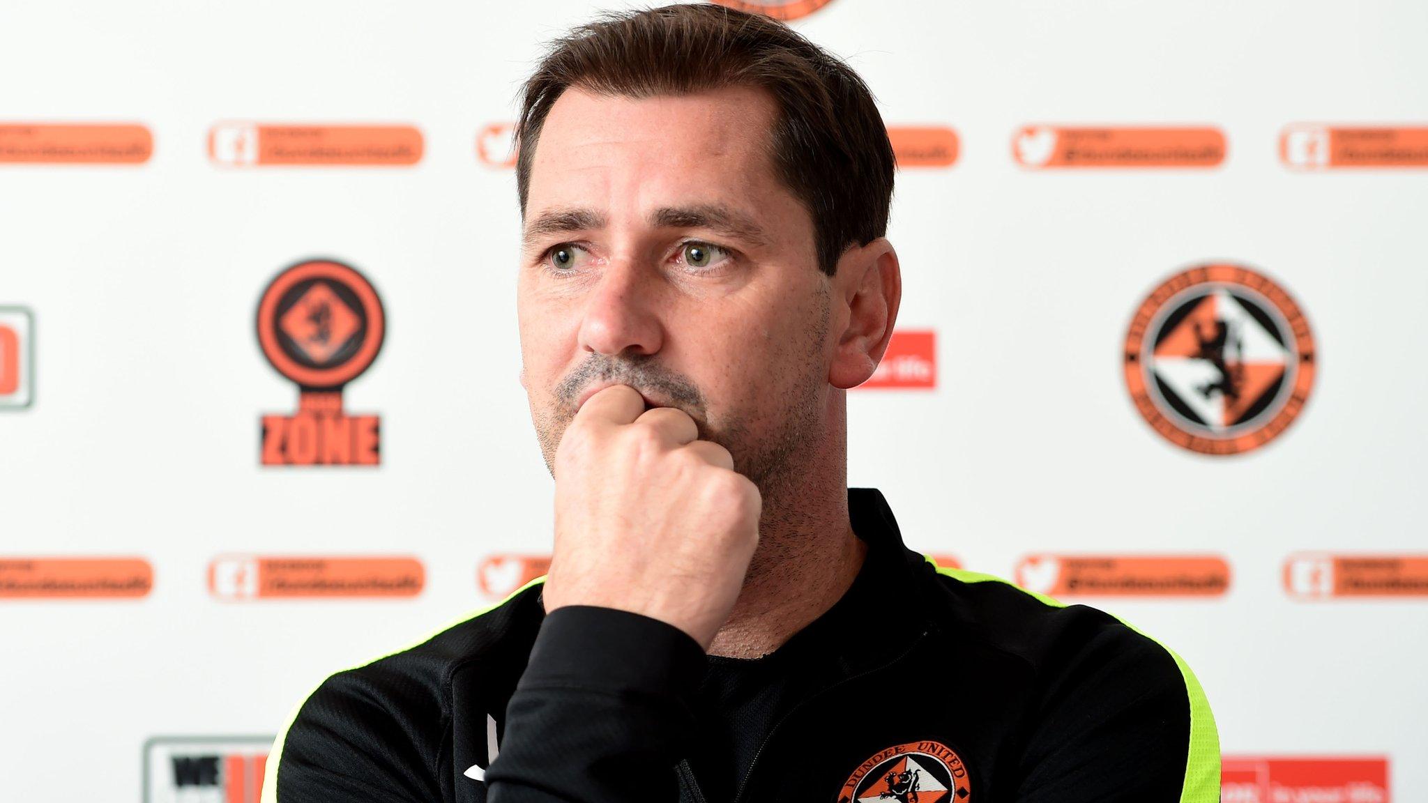 Dundee United manager Jackie McNamara