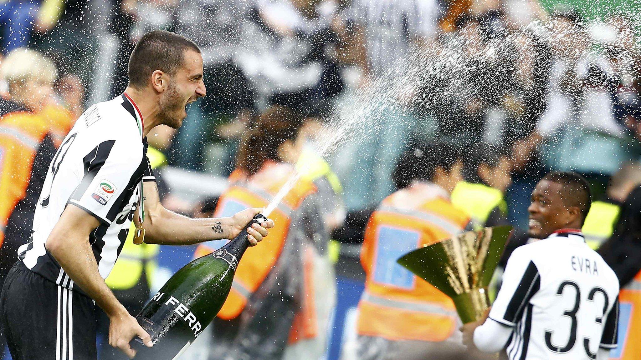 Juventus celebrate