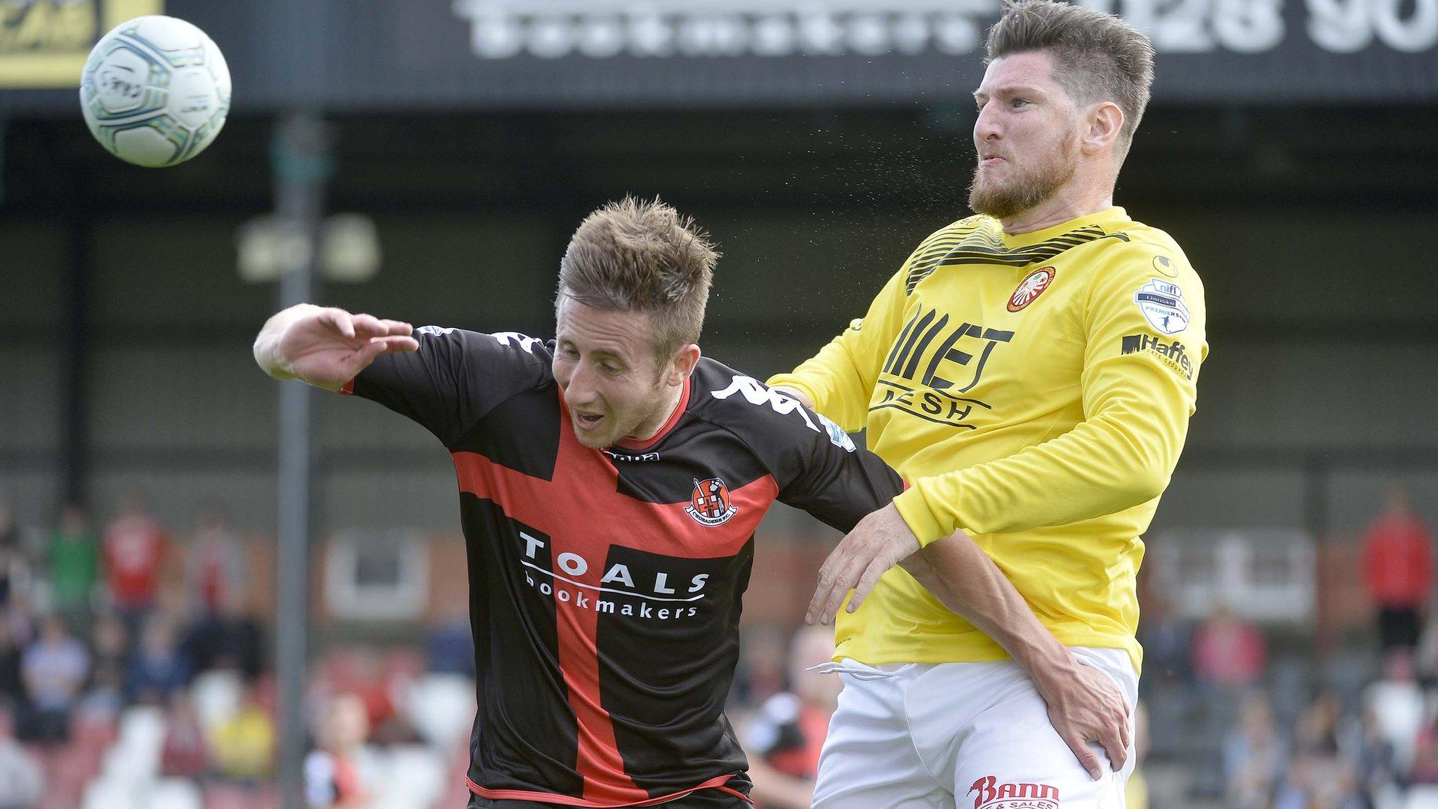 Portadown were beaten 2-1 by Crusaders in the league last Saturday