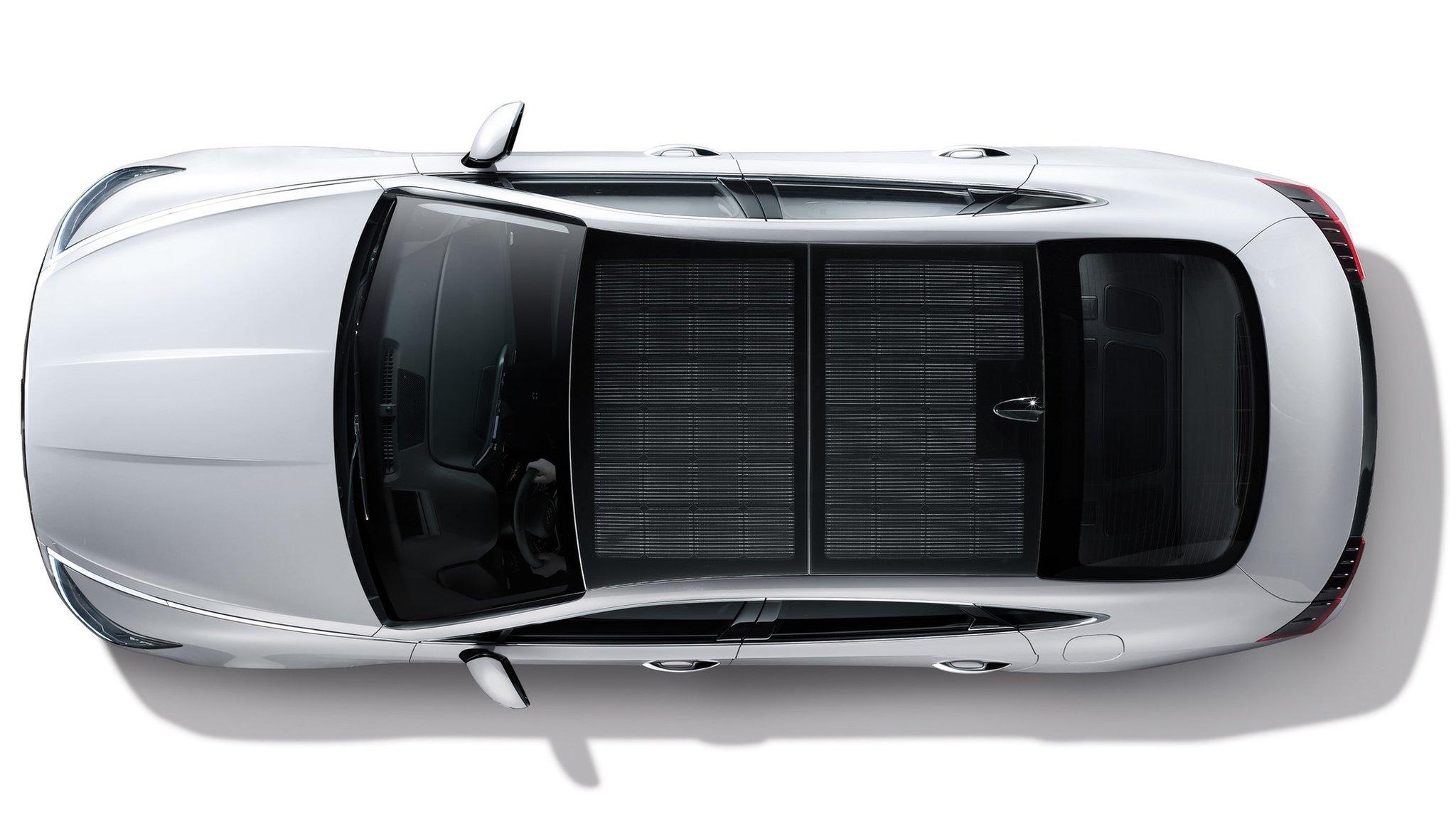 Hyundai Sonata with solar roof