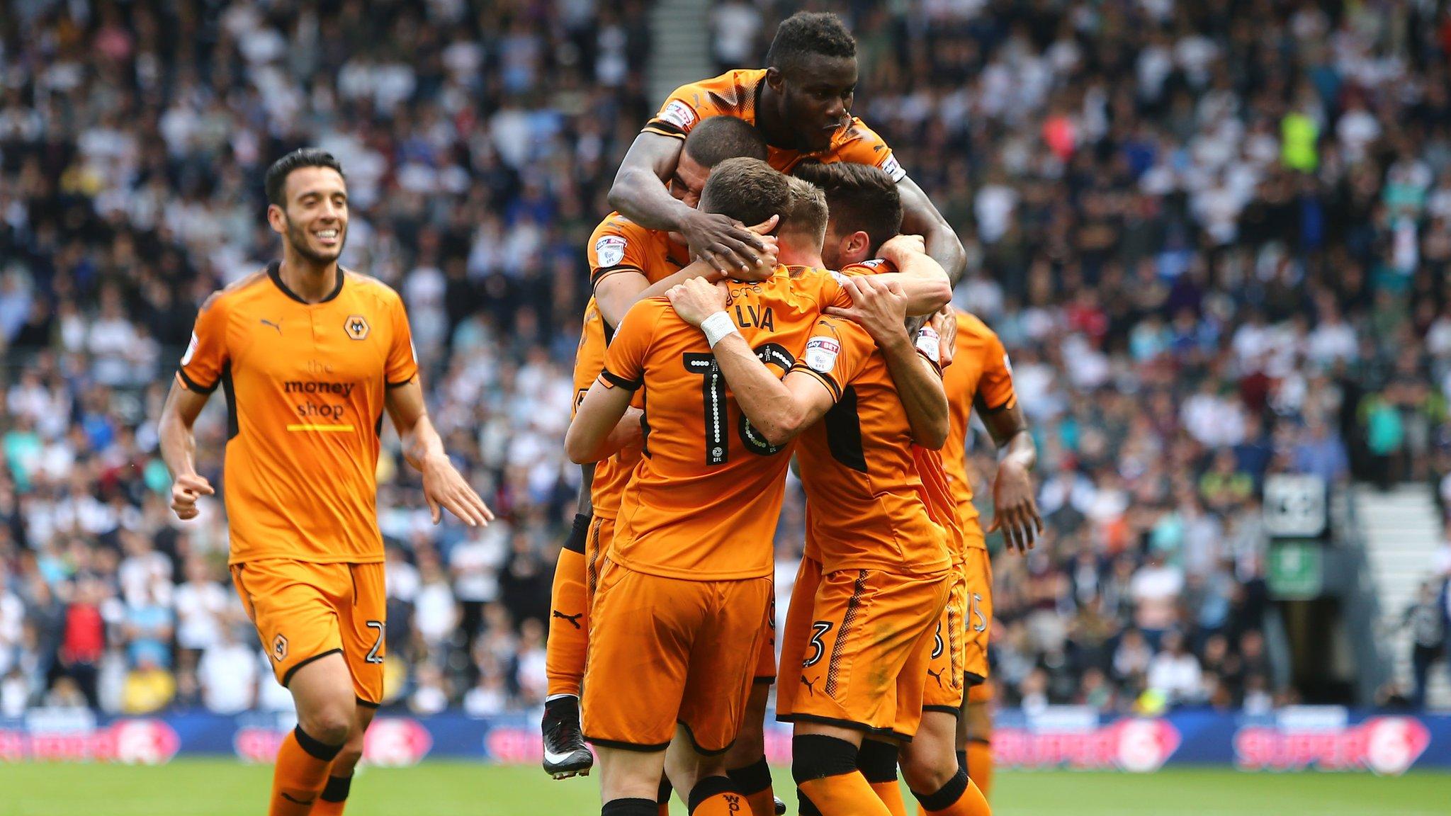 Wolves had not won in four visits to Pride Park since a 3-2 win in April 2009