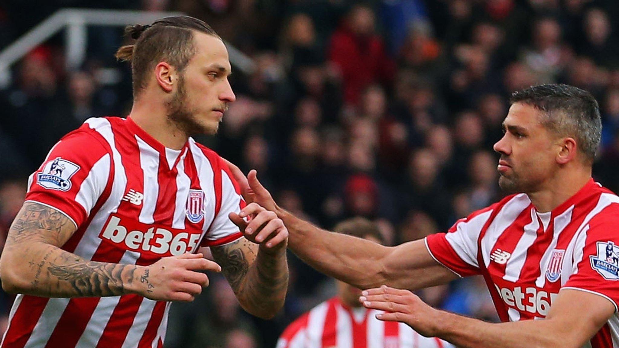 Marko Arnautovic and Jon Walters