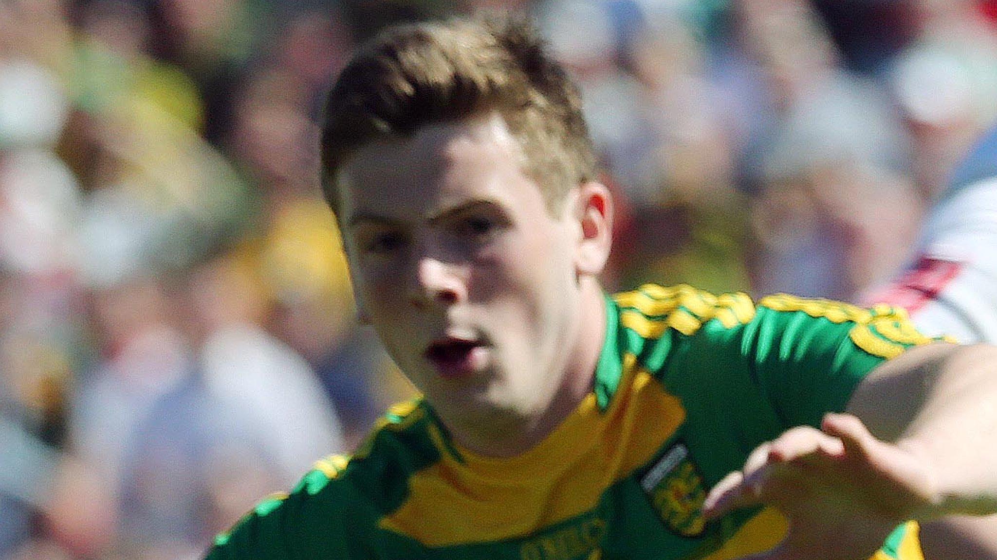 Eoghan Ban Gallagher is one of only three players with senior inter-county experience named in Donegal's McKenna Cup panel