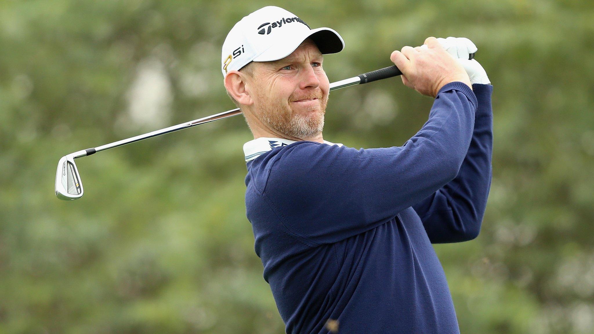 Scottish golfer Stephen Gallacher