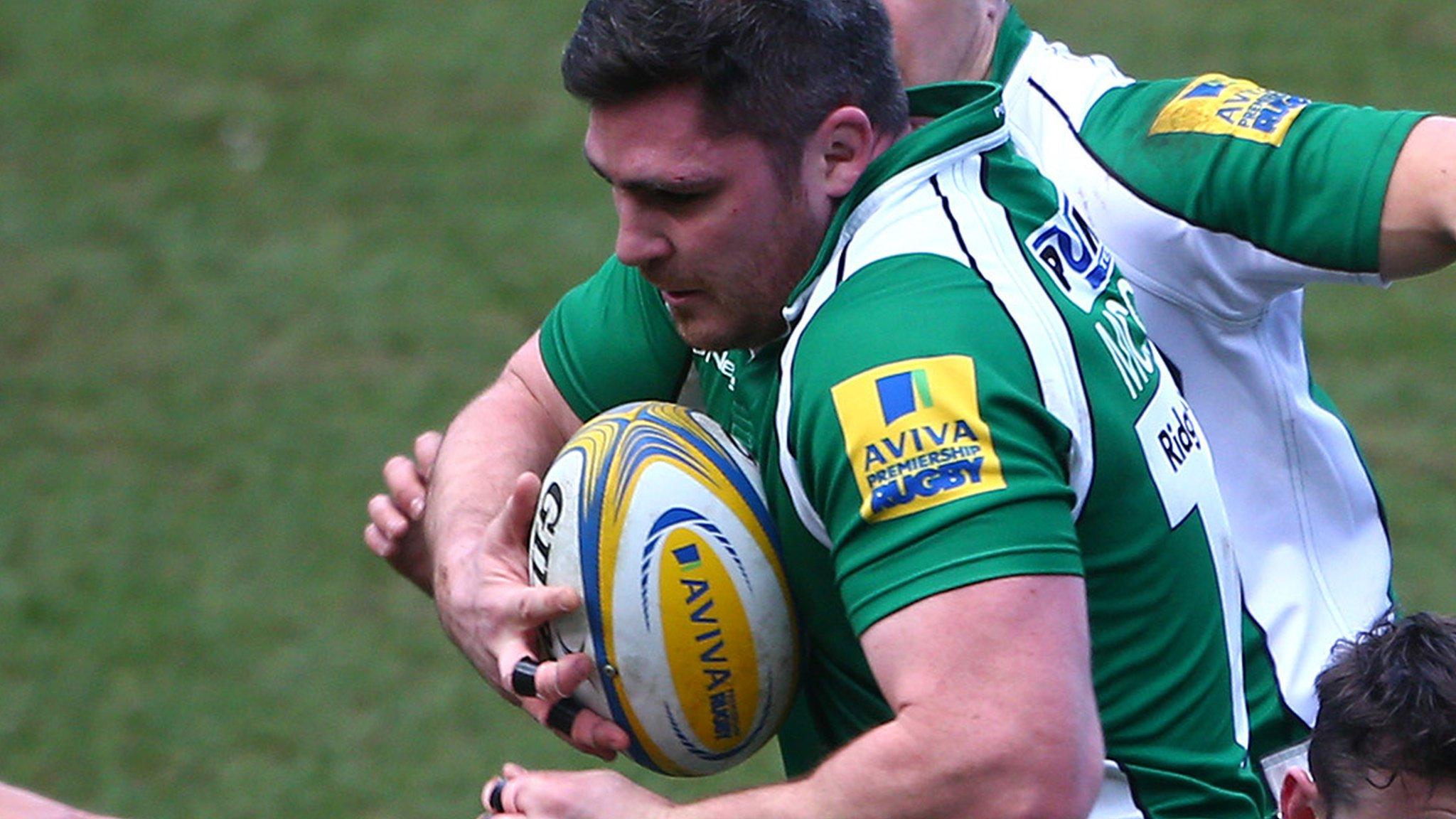 London Irish back row Rob McCusker