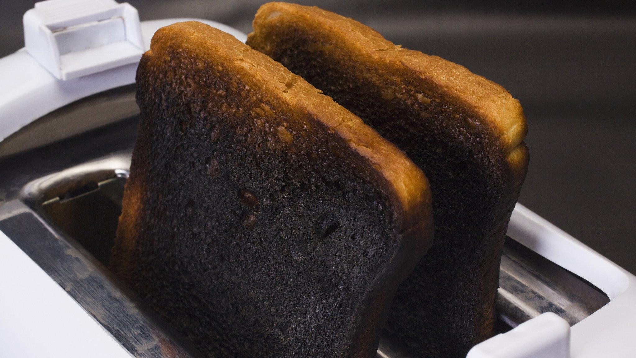 Burnt toast