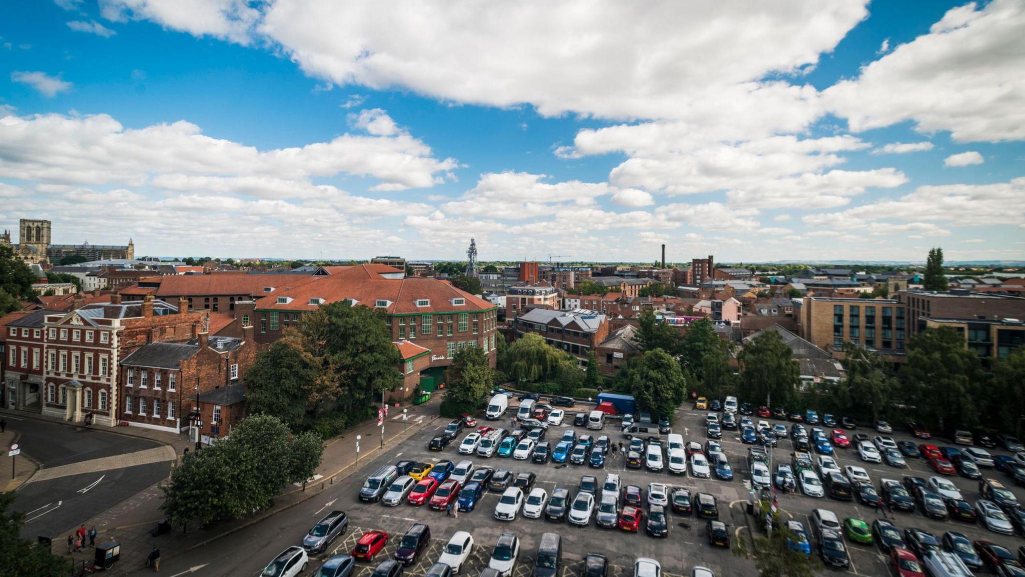 Car park in York