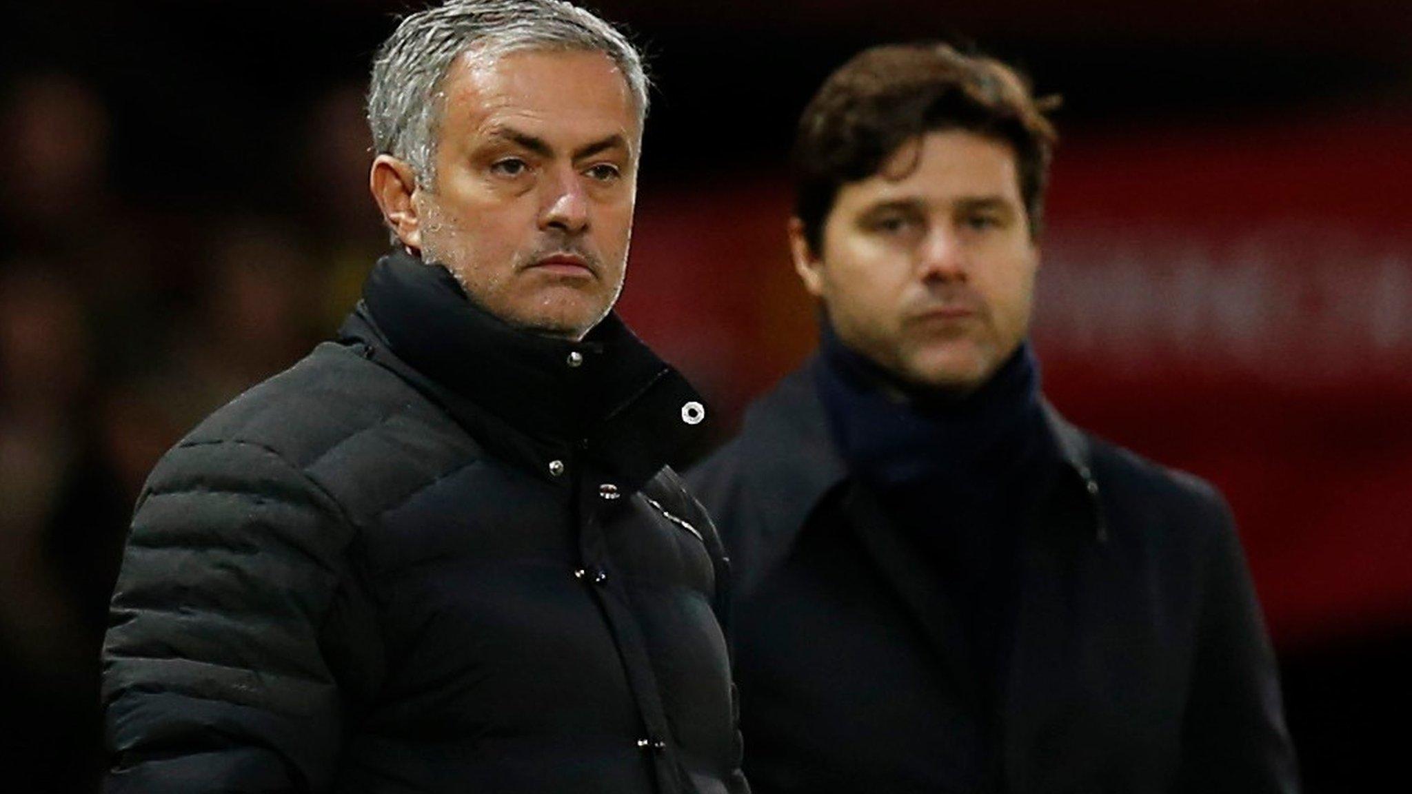 Jose Mourinho and Mauricio Pochettino