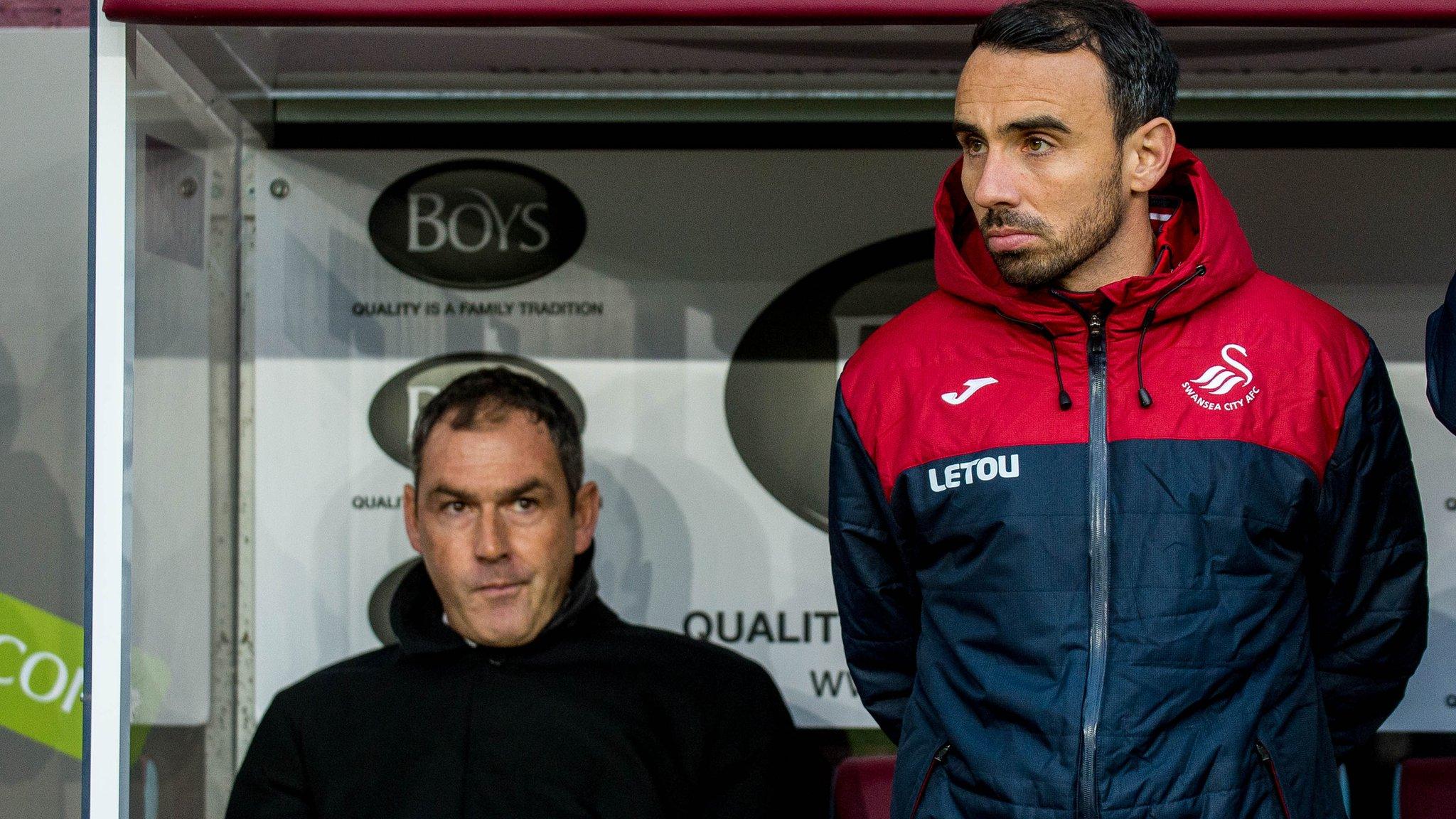 Paul Clement and Leon Britton