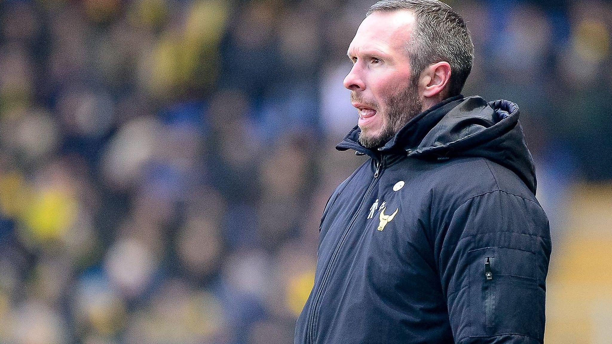 Oxford United manager Michael Appleton