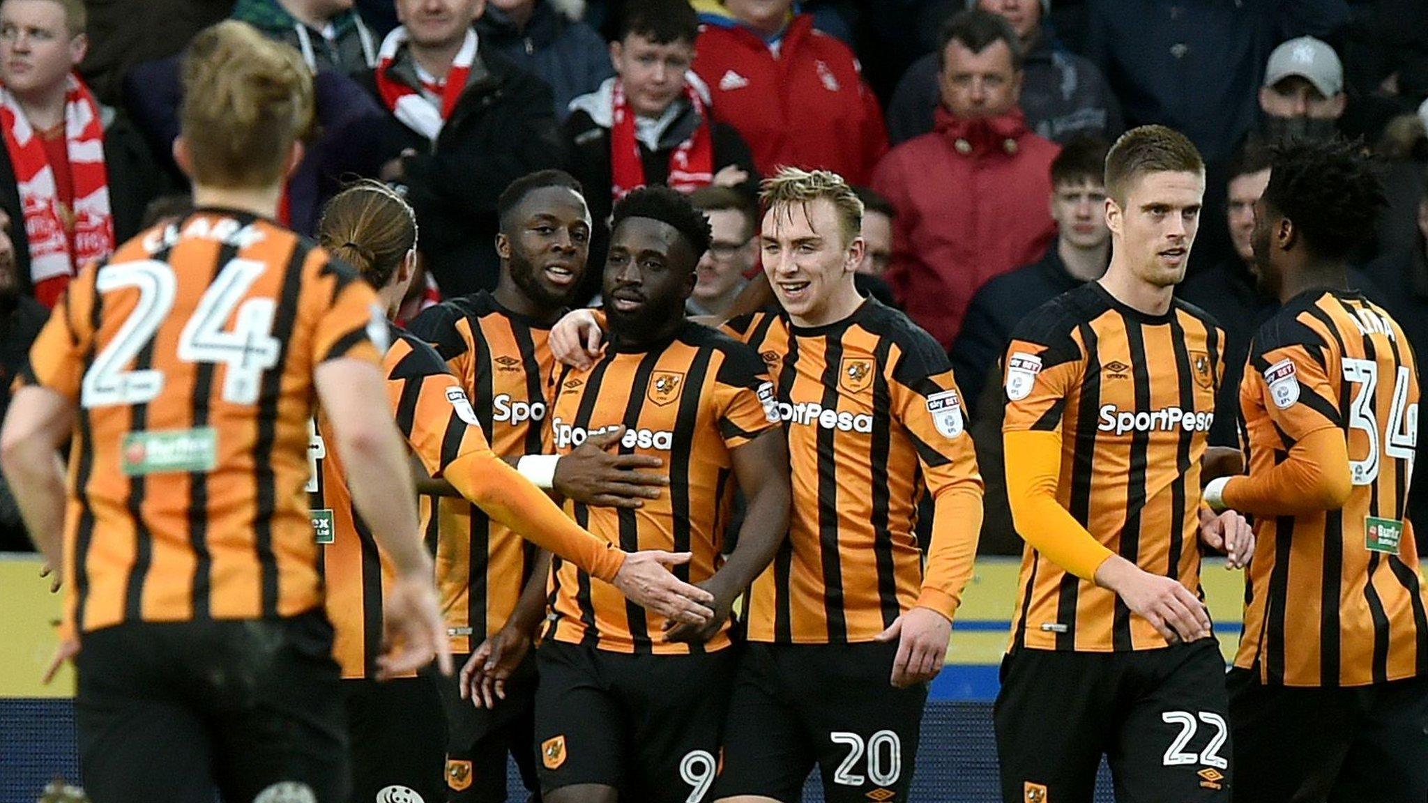 Hull City striker Nouha Dicko has scored six goals this season