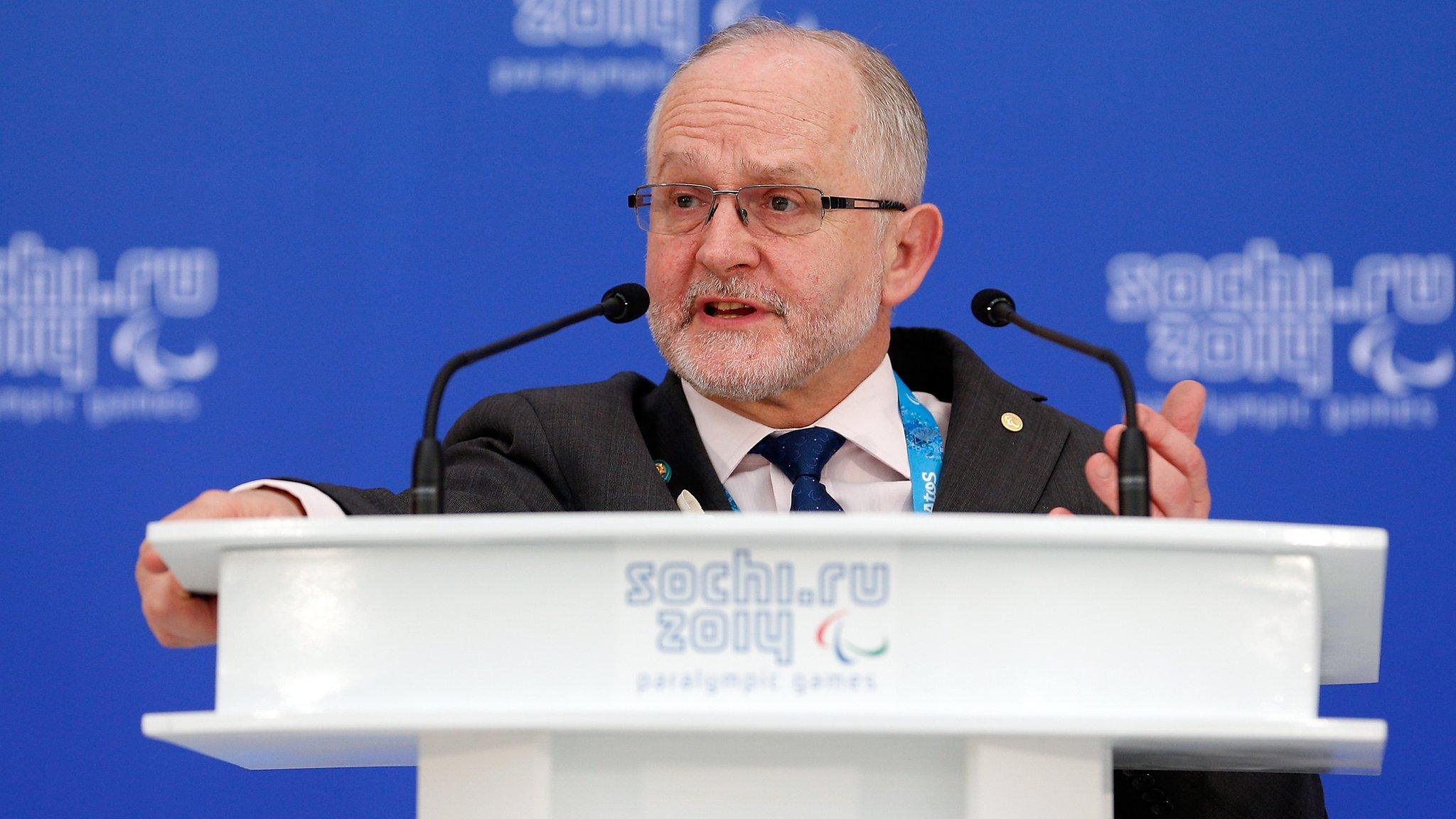 International Paralympic Committee president Sir Philip Craven