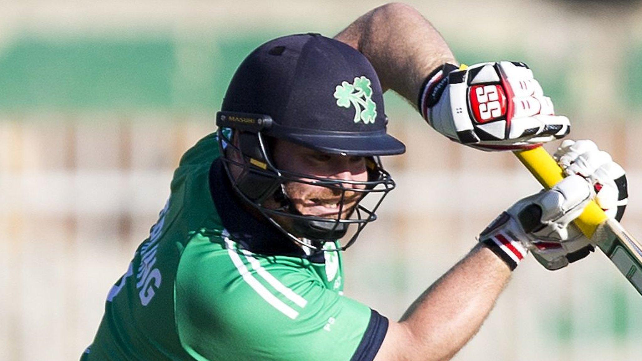 Paul Stirling's 74 helped Ireland beat the Scots as they secured the tri-series