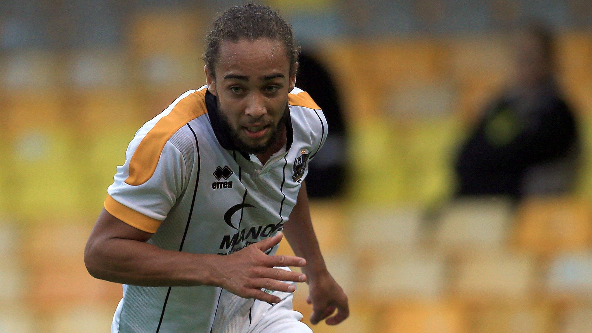 Marcus Harness in action for Port Vale