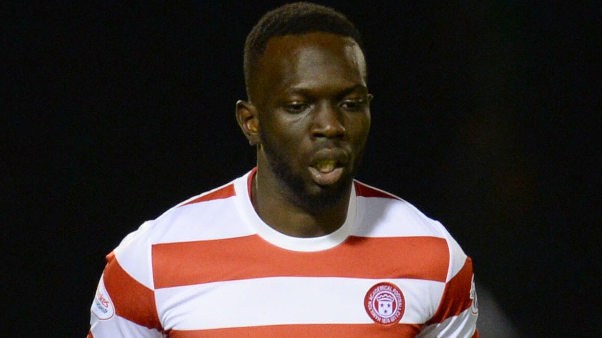 Hamilton Accies striker Oumar Diaby