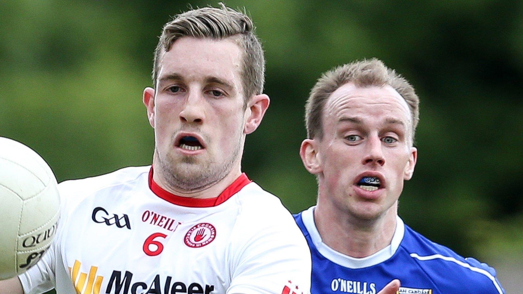 Tyrone's Niall Sludden and Cavan's Martin Reilly could feature in the game at Breffni Park