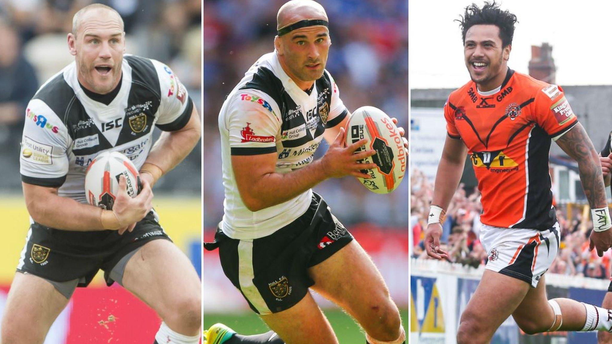 (From left to right) Gareth Ellis, Danny Houghton and Denny Solomona have impressed this season