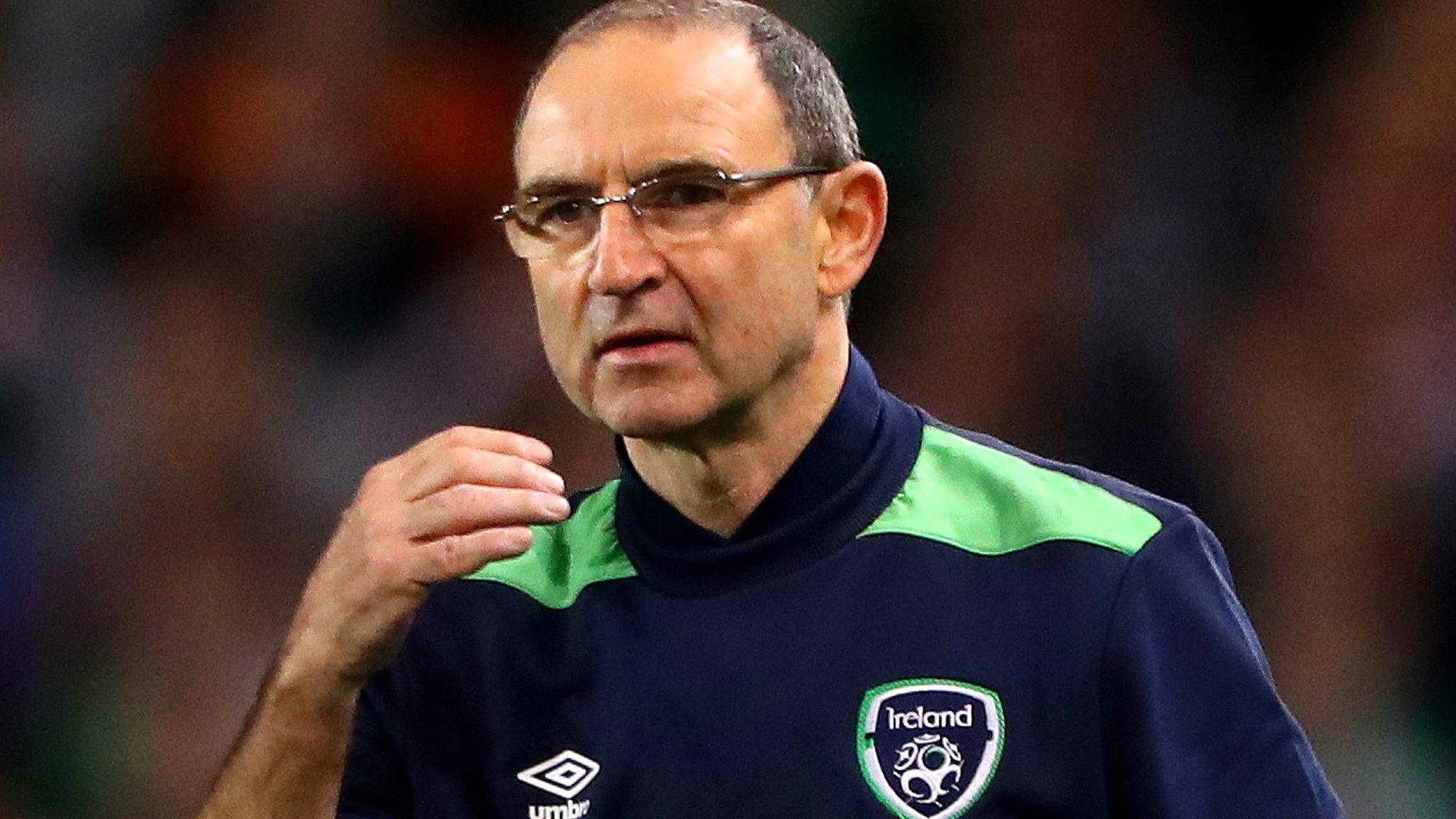 Republic of Ireland manager Martin O'Neill