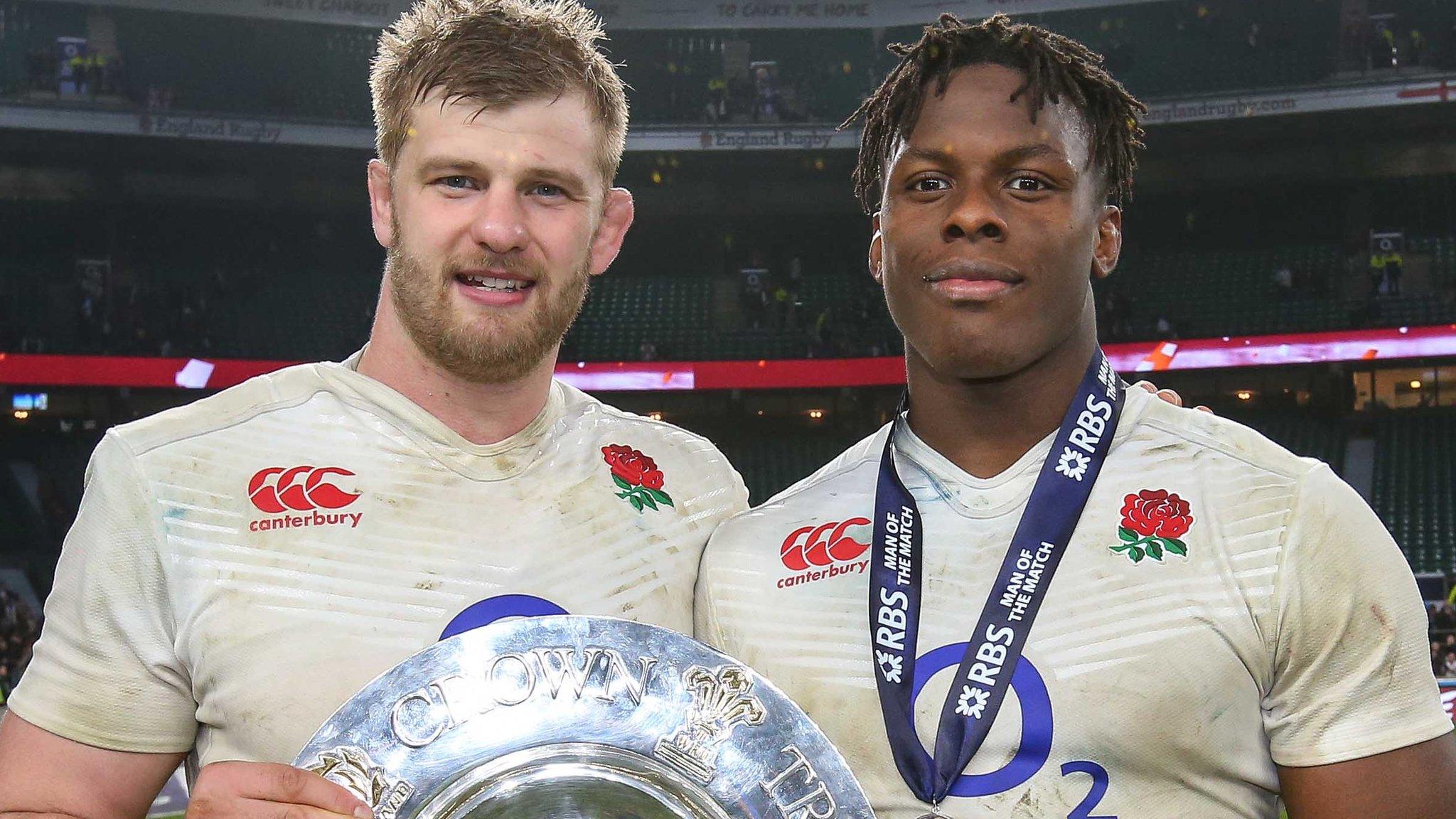 George Kruis and Maro Itoje