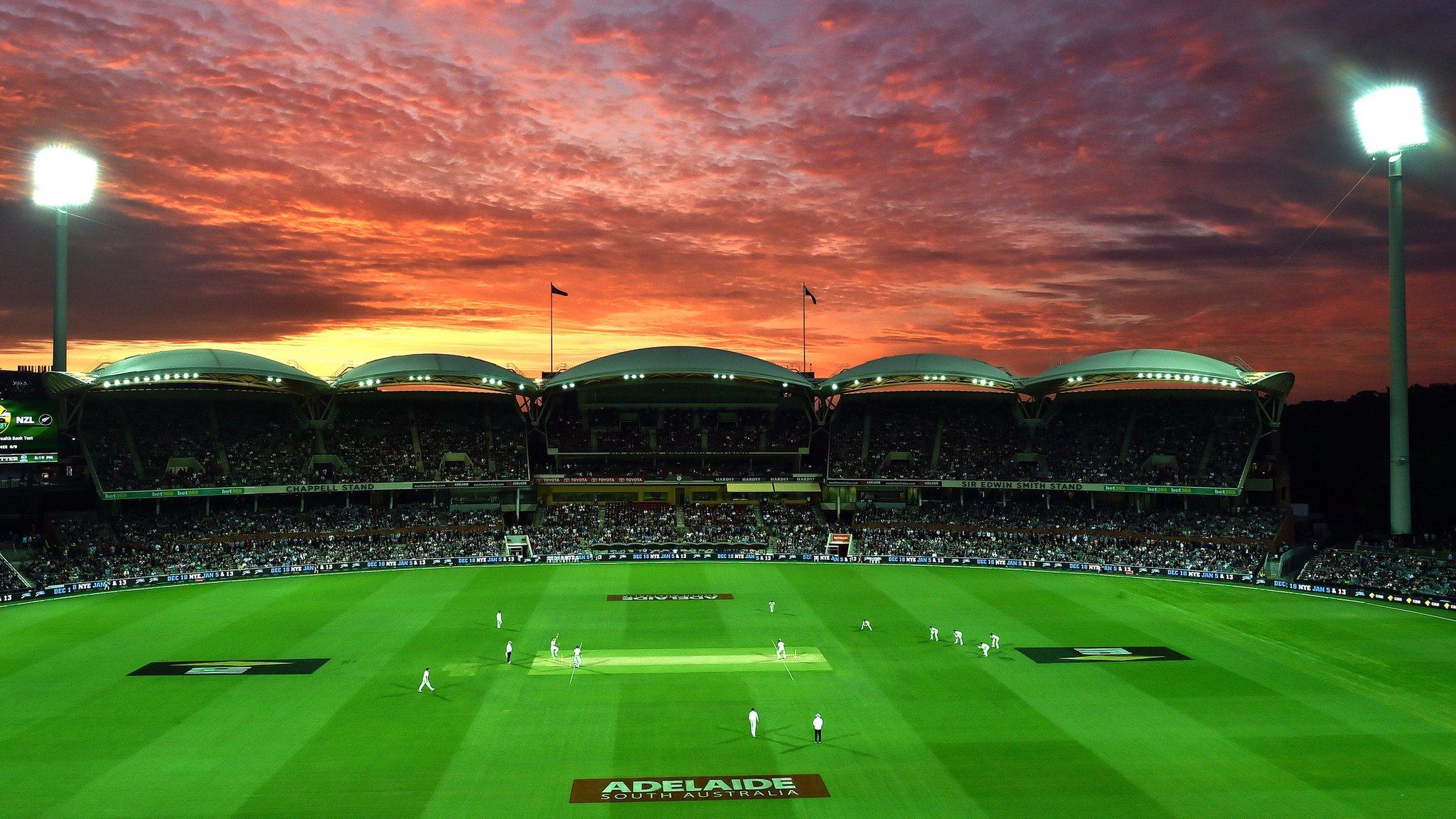 Adelaide Oval under lights