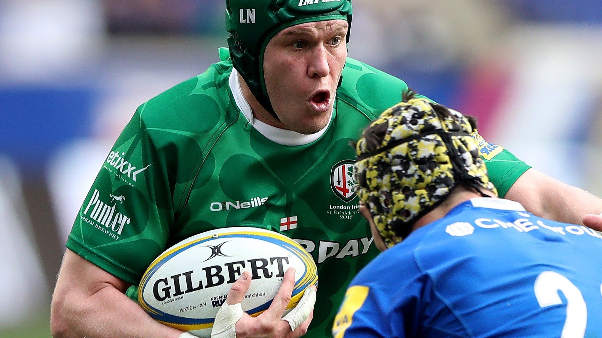 London Irish captain Luke Narraway