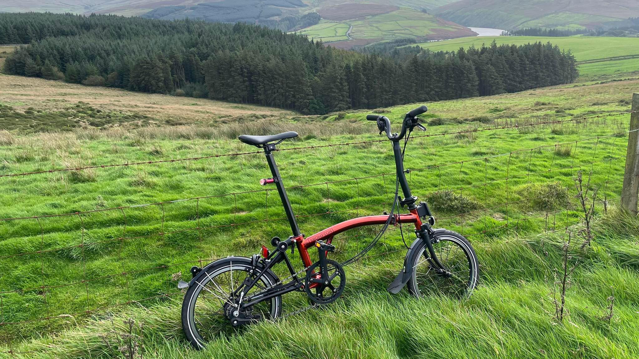 A foldable bike in Druidale