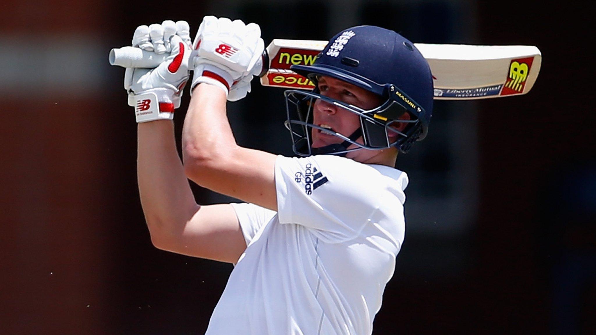 Gary Ballance in action for England