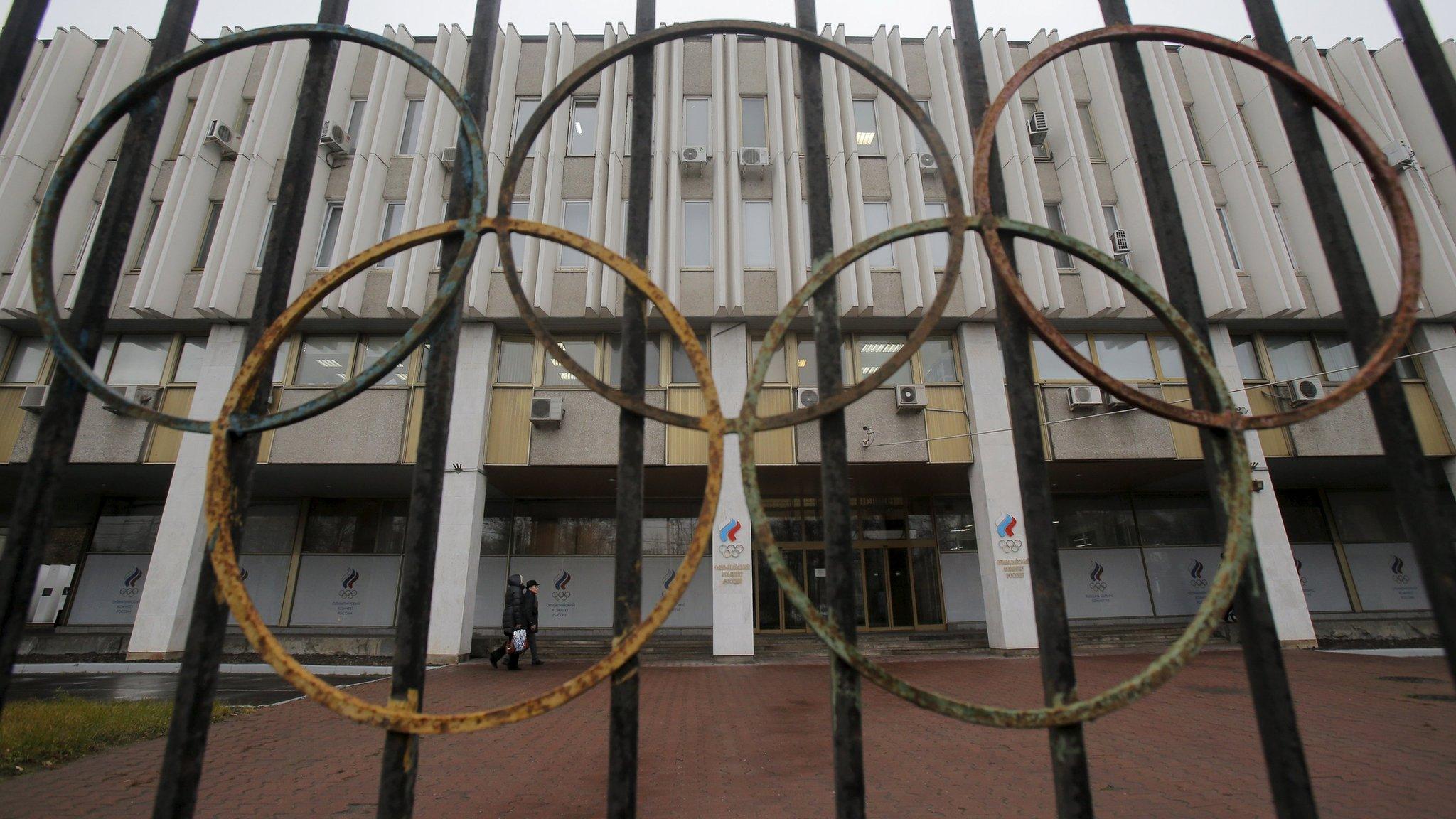 Russia Olympic headquarters