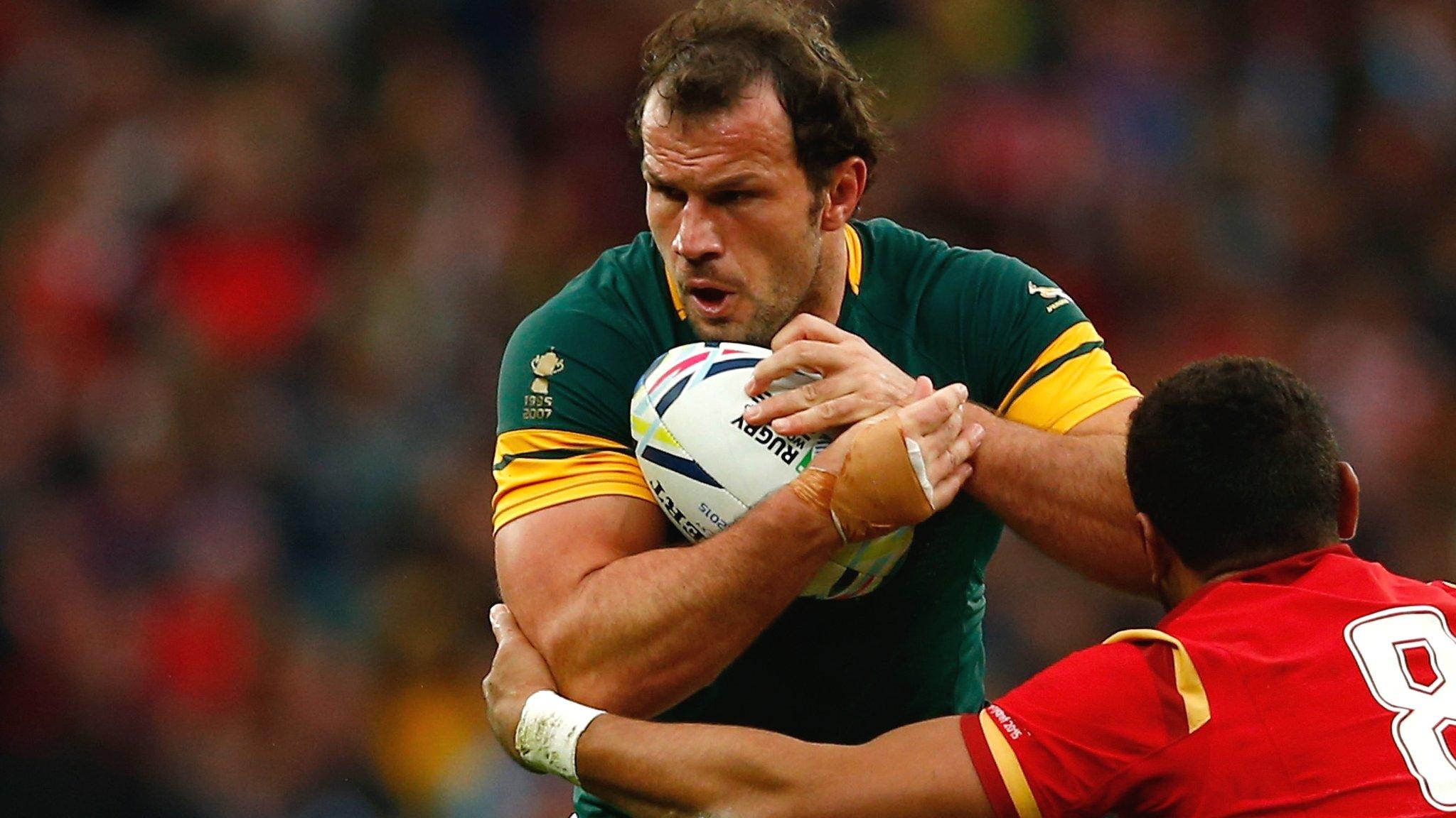 Hooker Bismarck du Plessis has recovered from a hand injury sustained in the quarter-final win over Wales